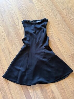 All the ways 90s vibes Classic Black A-Line Women's Dress -